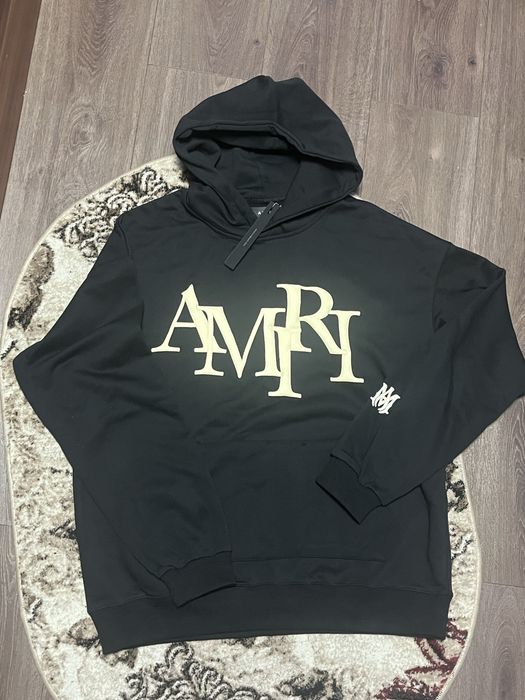 Hanorac Amiri Negru Puff Print