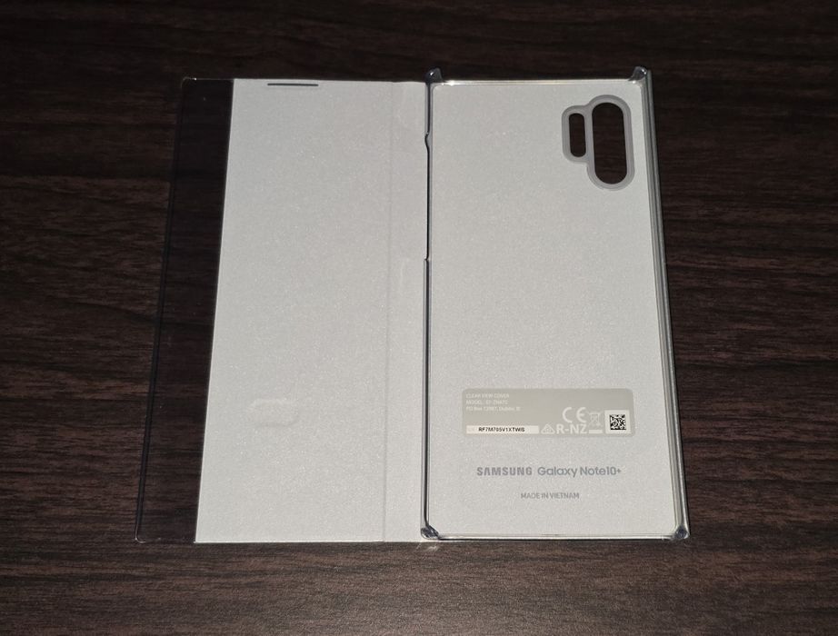 Husa flip smart activa originala Samsung Clear View Cover Note10+