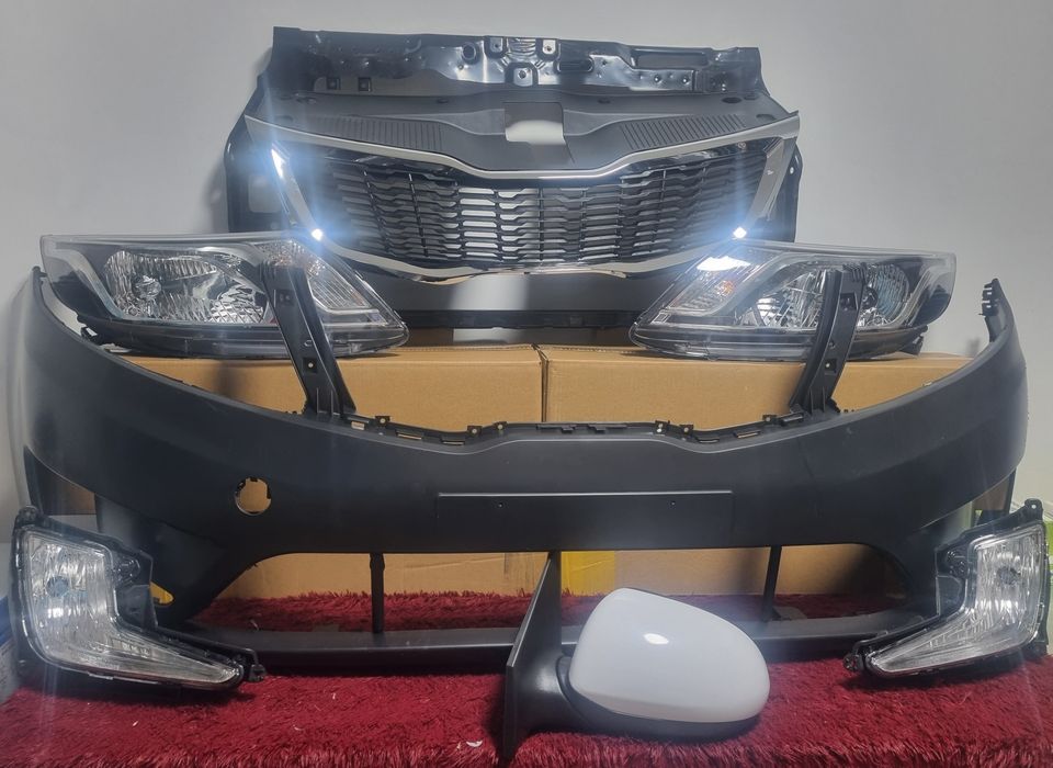 Киа Рио 2011 до 2014 Kia Rio фара бампер телевизор зеркала решётка
