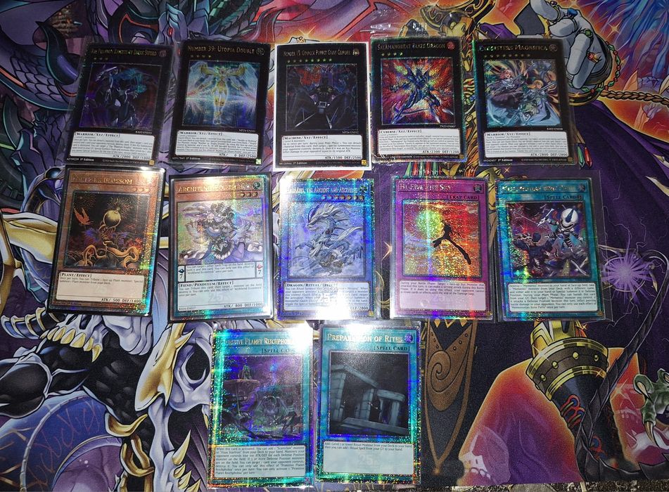 Yu Gi Oh! High Rearity! Оригинални Карти!