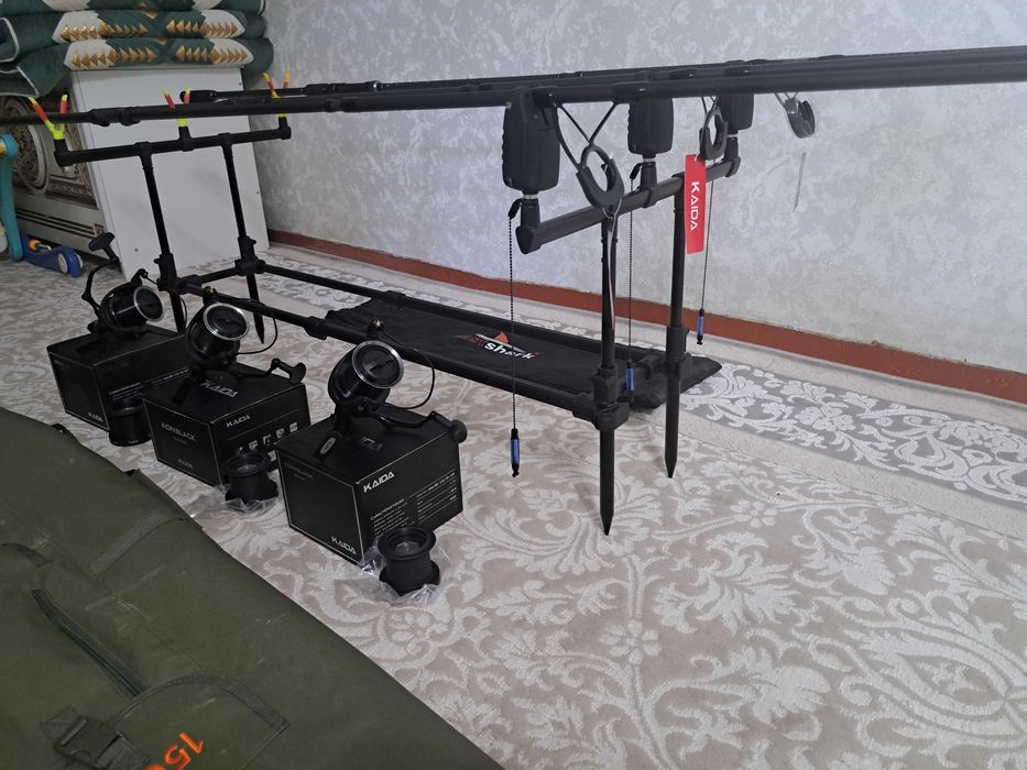 Комплект карповые удилище