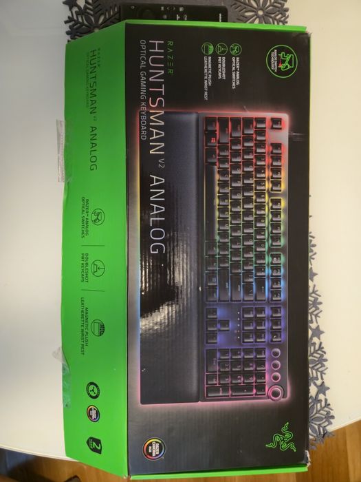 Клавиатура razer hunstman v2 analog + rgb пад razer 900/300
