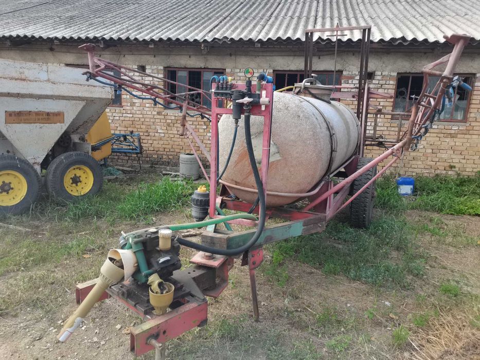 Met/ Instalatie de erbicidat tractat