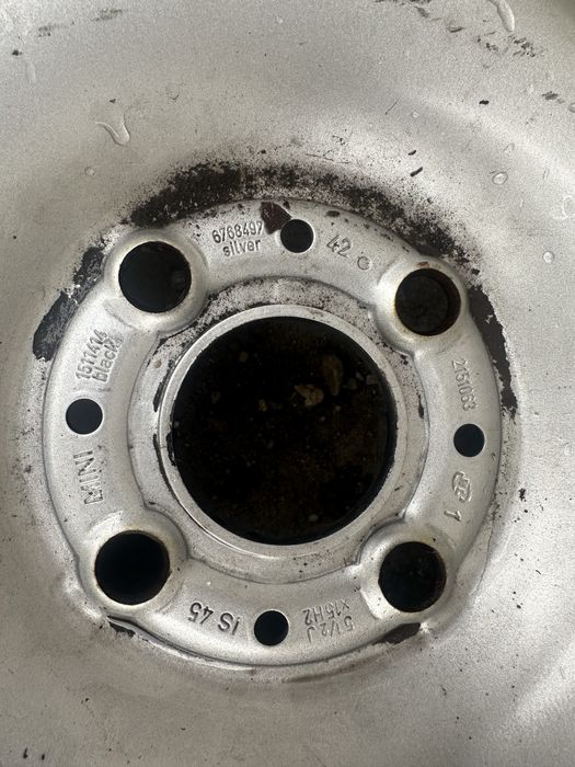 Железни джанти за Мини 15  Mini 4х100 ЕТ45 5.5J 56.1 централен отвор