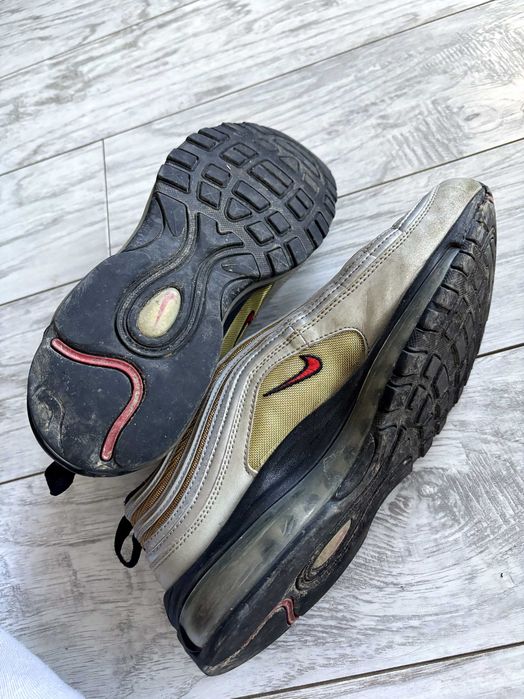 Nike Air Max 97 Silver Gold маратонки 44 номер