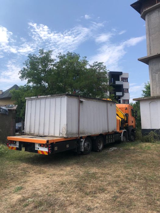 Inchiriem macara HIAB Constanta de 22 tone. Transport cu macara.