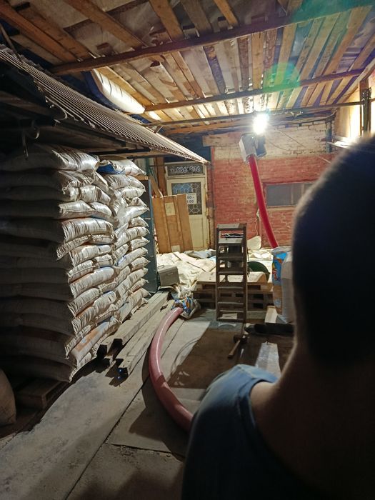 Дроблёное зерно(бидай)