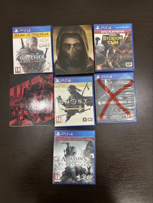 Игры/диски на playstation 4 ps4