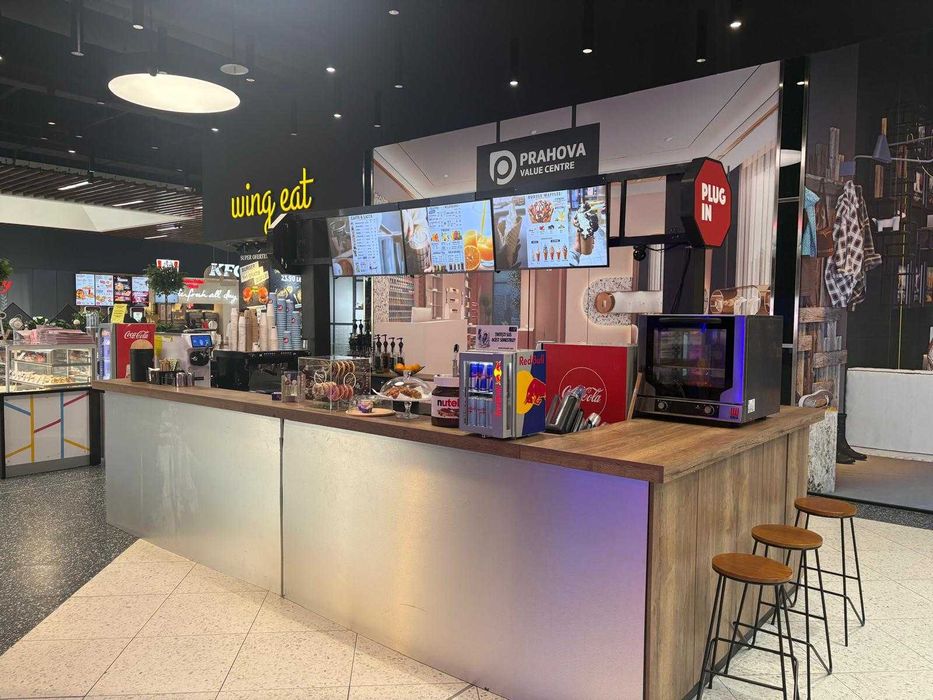 Vând insulă cafenea to-go complet echipată -Prahova Value Center