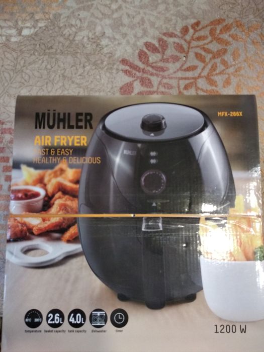 Продавам Фритюрник с горещ въздухMUHLER