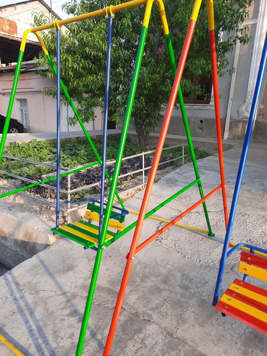 Качели детские металлические