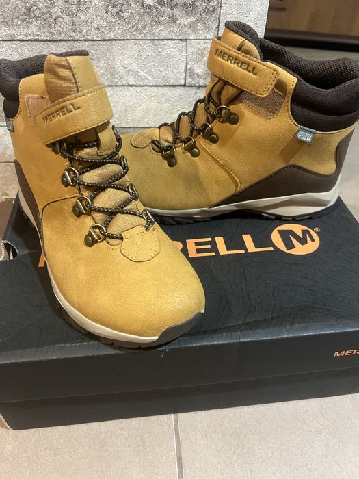 Ghete Merrell impermeabile nr 36 baieti, noi dar fara eticheta