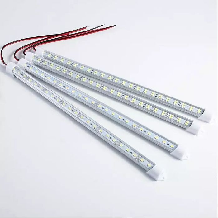 Grilă Led 1 metru 18Watti(Alb,Albastru și Roșu) 12V-220V