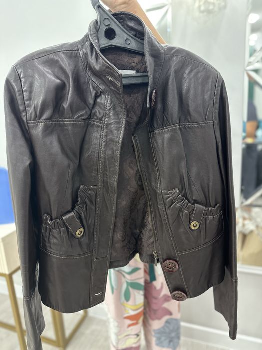 Продам кожанный пиджак