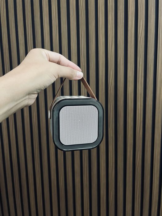 Мини колонка с микррфоном