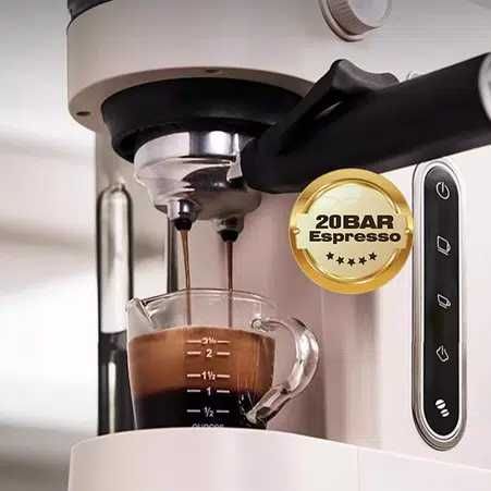 Еспресо машина с кафе на зърна HiBREW H14