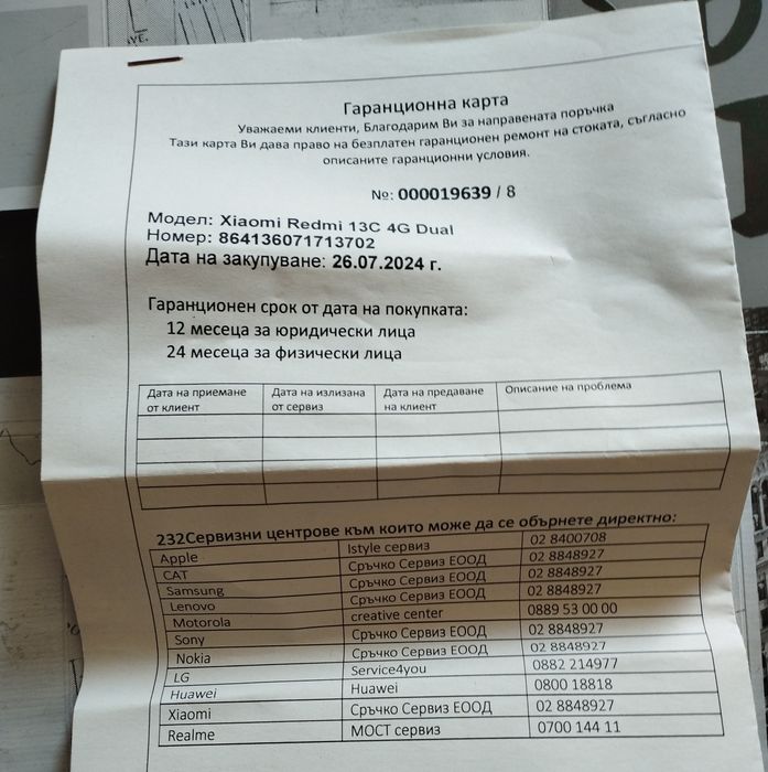 Телефон Redmi 13 C