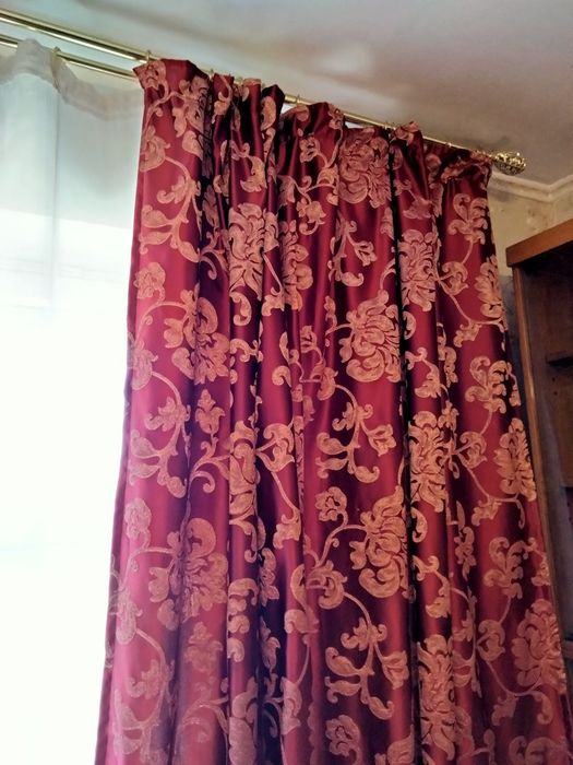 Шторы жаккардовые  с рисунком