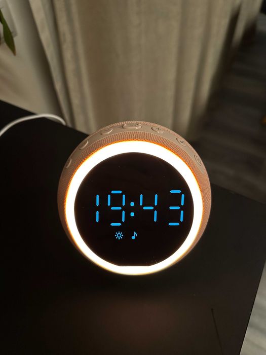 Ceas Smart Digital Maxstar cu Zgomot Alb 25 Sunete - Roz *Nou