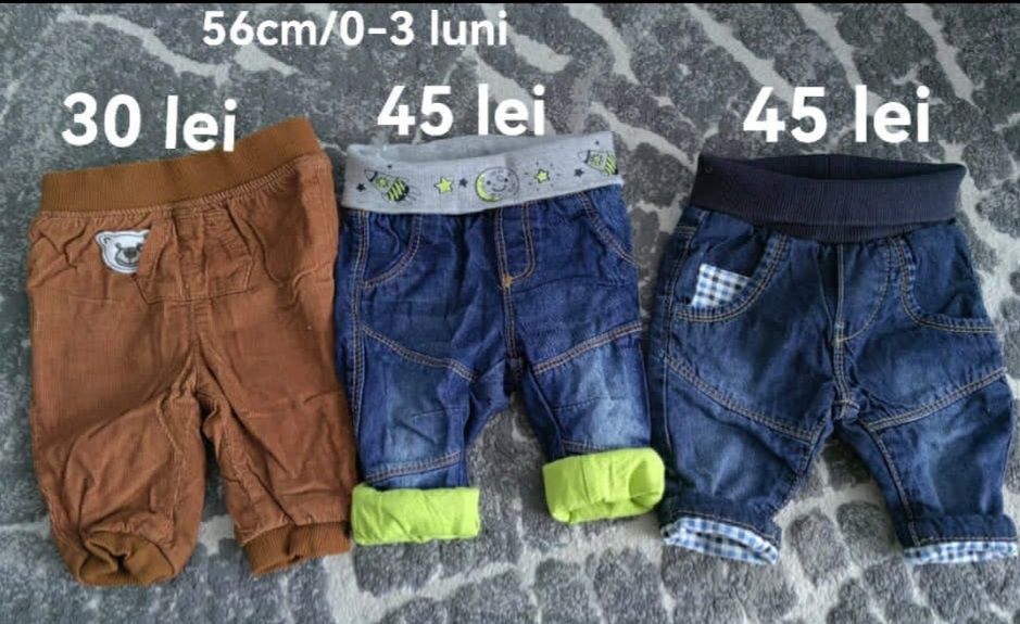 Haine bebelusi de la 0 luni