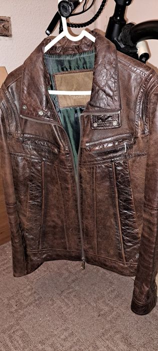 Geaca piele zara