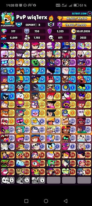 Аккаунт Brawl Stars