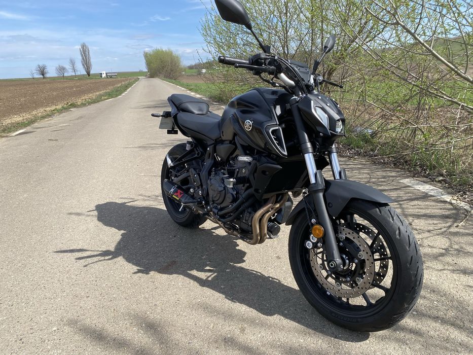 Yamaha MT07 2023 BLACK limitata A2 35 kw