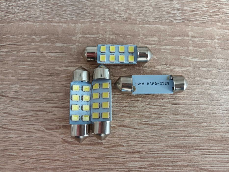 LED крушка за плафон,лед осветление за рег. номер,крушки