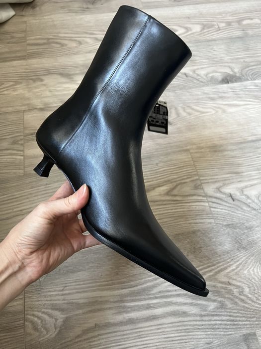 Ботильоны кожаные Massimo Dutti размер 39