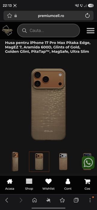 Husa 17 pro max pitaka