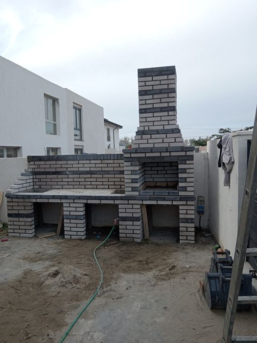 Noii modele de grătare din cărămidă aparentă!
