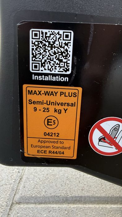 Scaut auto copii Britax Romer Max way plus 9-25kg