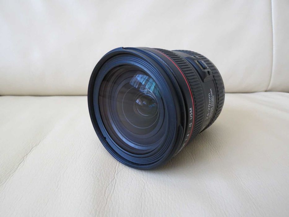 Obiectiv Canon EF 24-70mm f/4 L IS USM - Impecabil !!