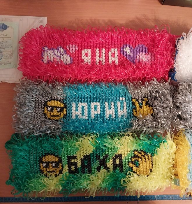 Мочалки, вещи на заказ