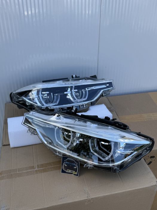 Лед фарове Бмв Ф30/Ф32 Фейс Халогенни
