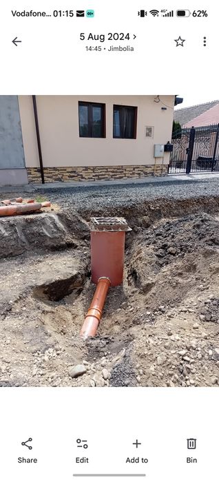 Bransament apă și Racord canal,Firma,Autorizata montare fose septice si drenaj