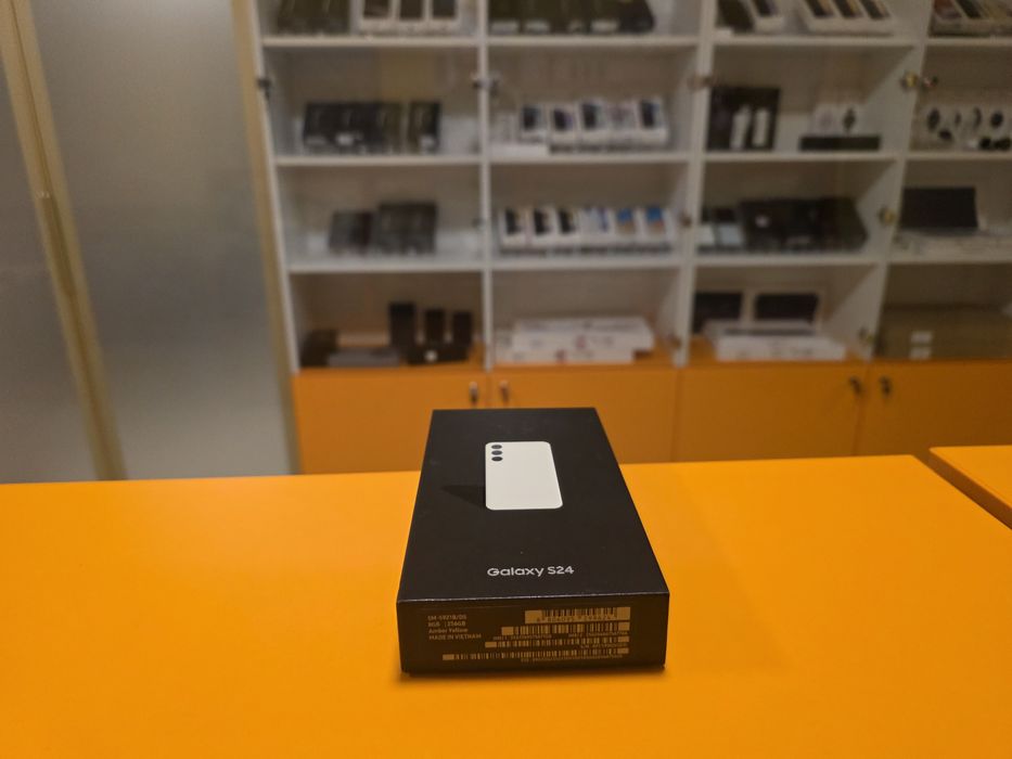Samsung S24 5G 256gb Amber Yellow resigilat factura garantie bonus