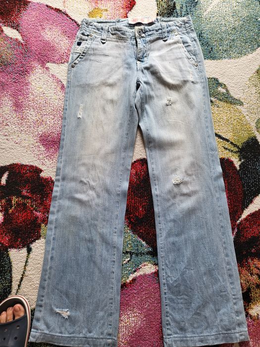 Jeans Mango albastru deschis