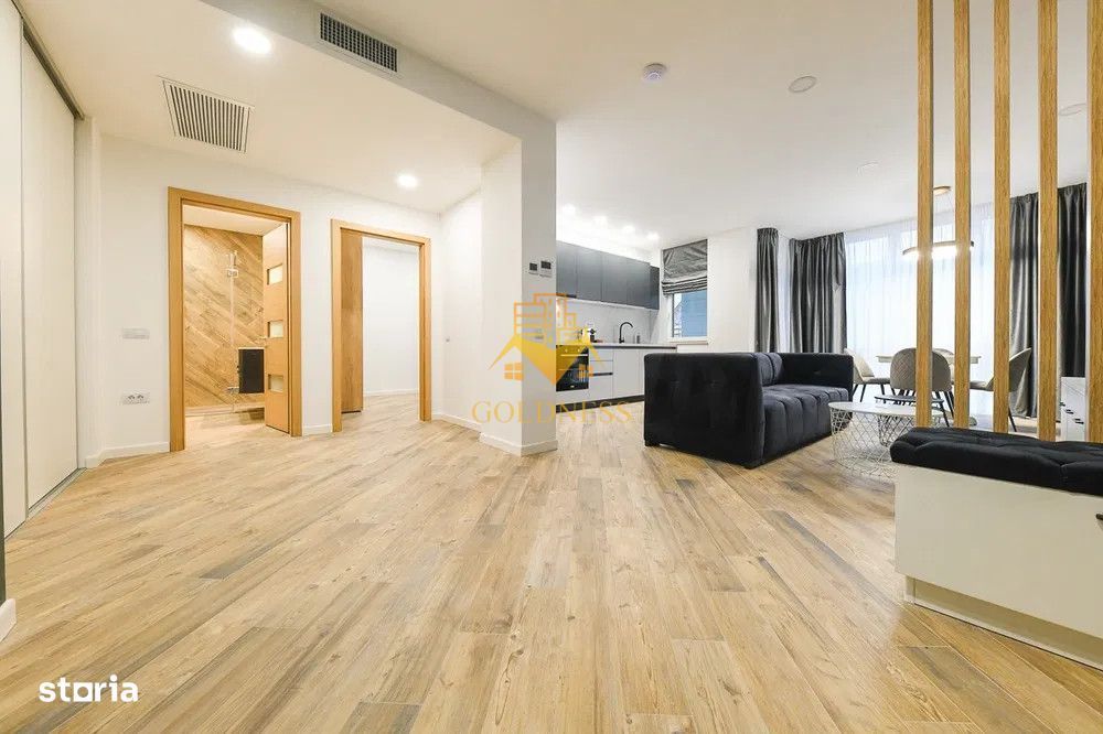 2 camere open space, mobilat si utilat modern, zona Platinia
