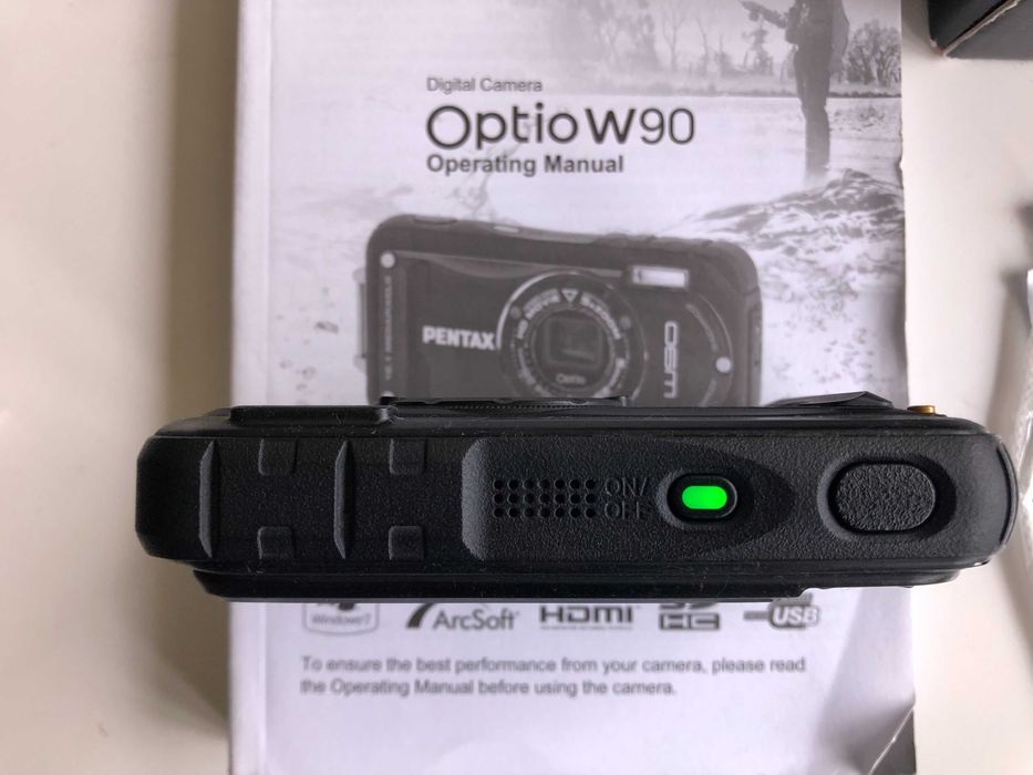 Pentax Optio W90 -Водоустойчив,Противоударен -фотоапарат(камера)