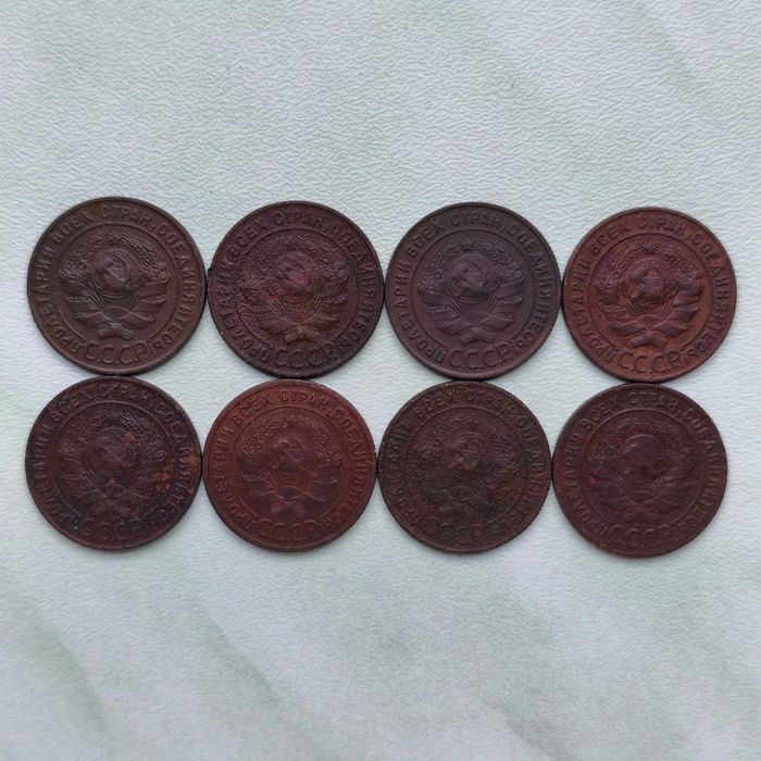 1 коп. СССР 1924 года (медь, оригинал)