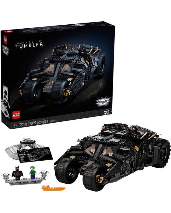 LEGO 76240 DC Batman The Dark Knight Trilogy - Batmobile Tumbler