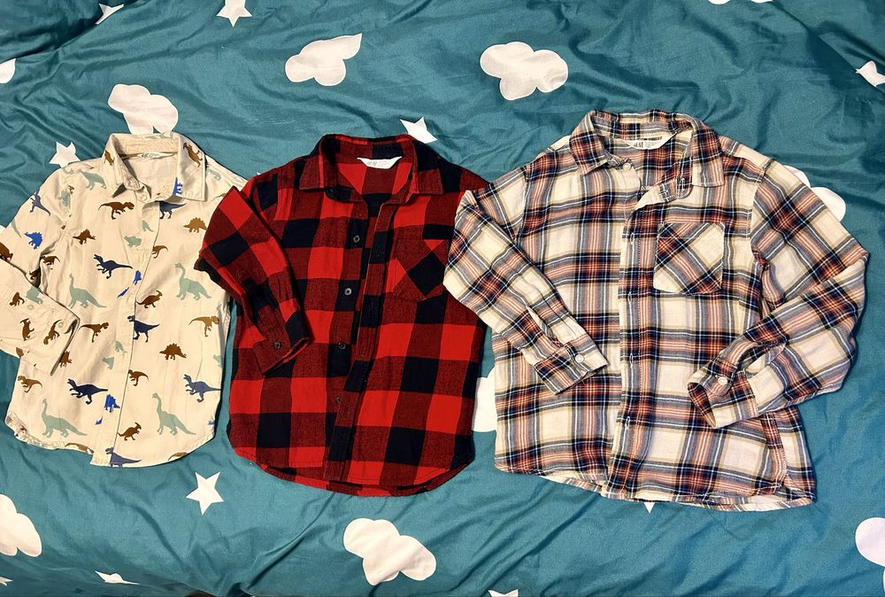 Lot cămăși H&M , m 122