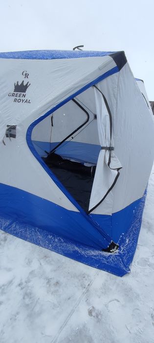 Палатка и печка.