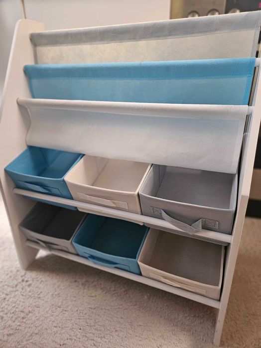 Детска етажерка за играчки и книжки