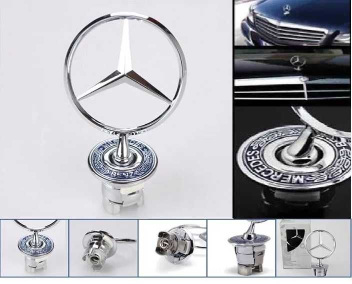 Емблема за преден капак Мерцедес Mercedes "мерник" C / E / S - Class