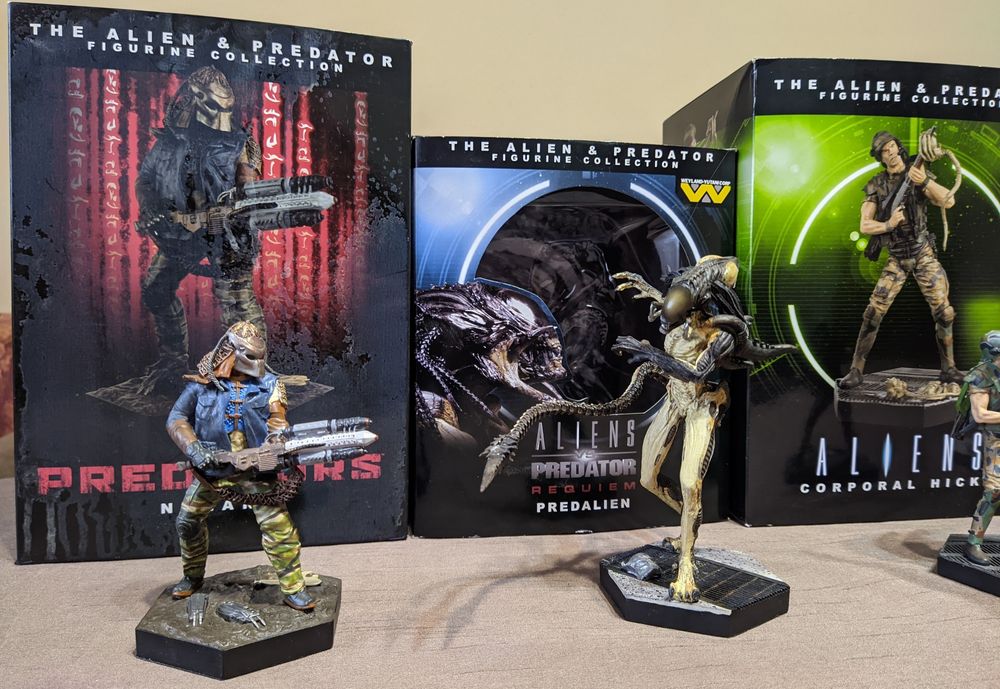 Фигурки The Alien & Predator Figurine Collection Eaglemoss