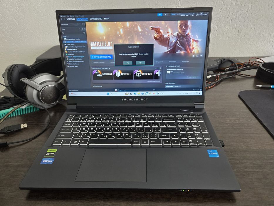 Ноутбук ThundeRobot 911S Core D 15.6"