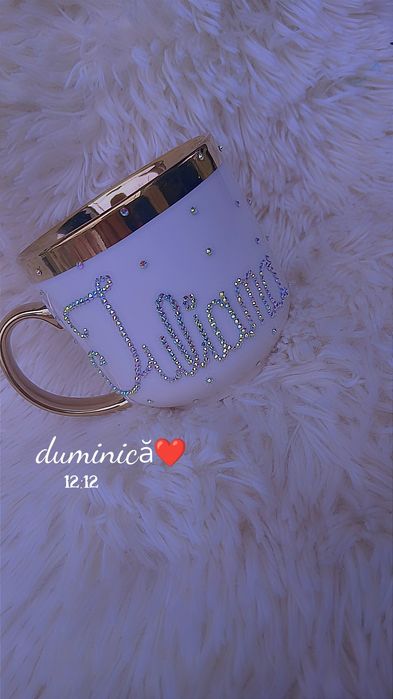 Cani personalizate cu cristale