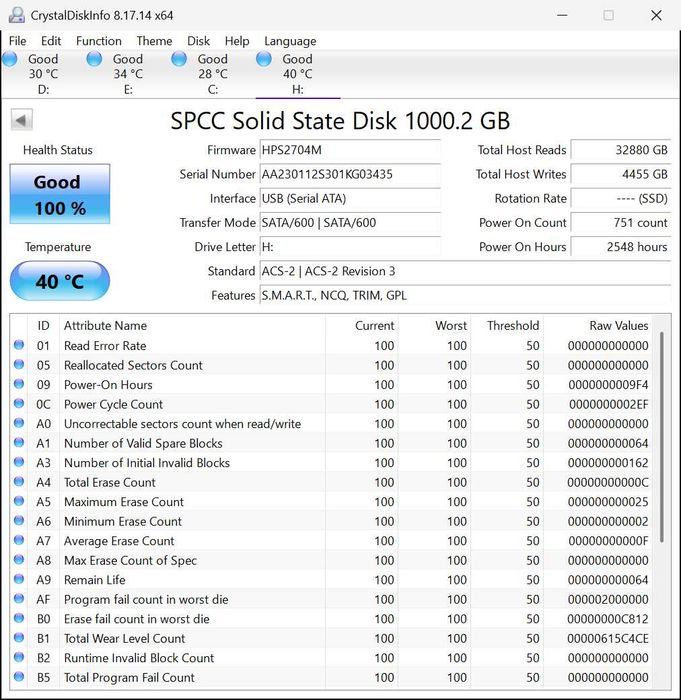 Solid State Drive (SSD) Silicon Power A55, 1TB, 2.5", SATA III